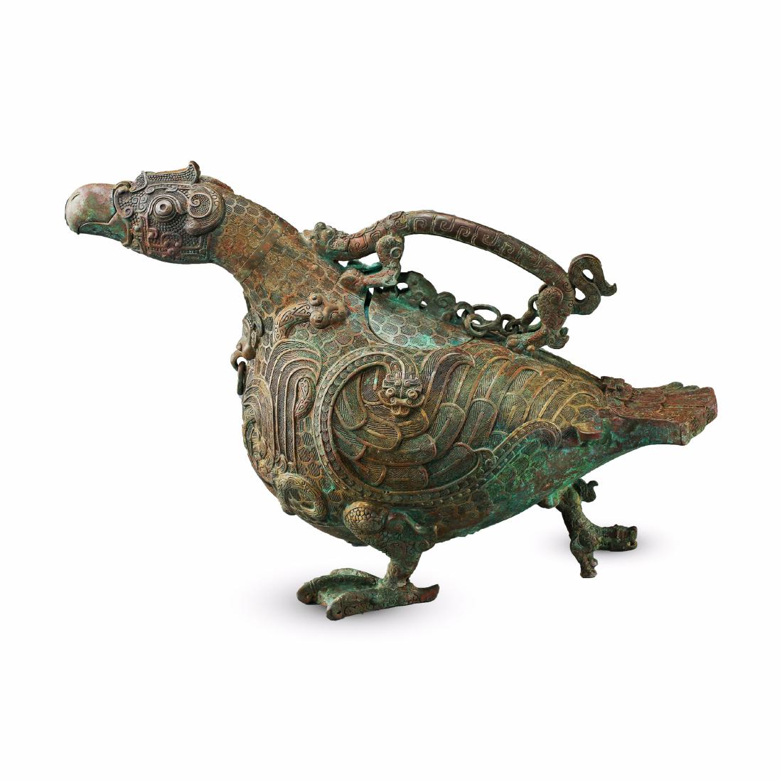 CHINESE ANCIENT BRONZE BRID HAN DYNASTY (1 of 9)