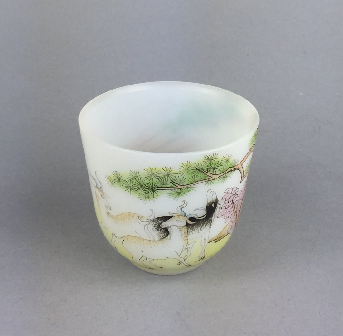 CHINESE PEKING GLASS CUP (1 of 3)