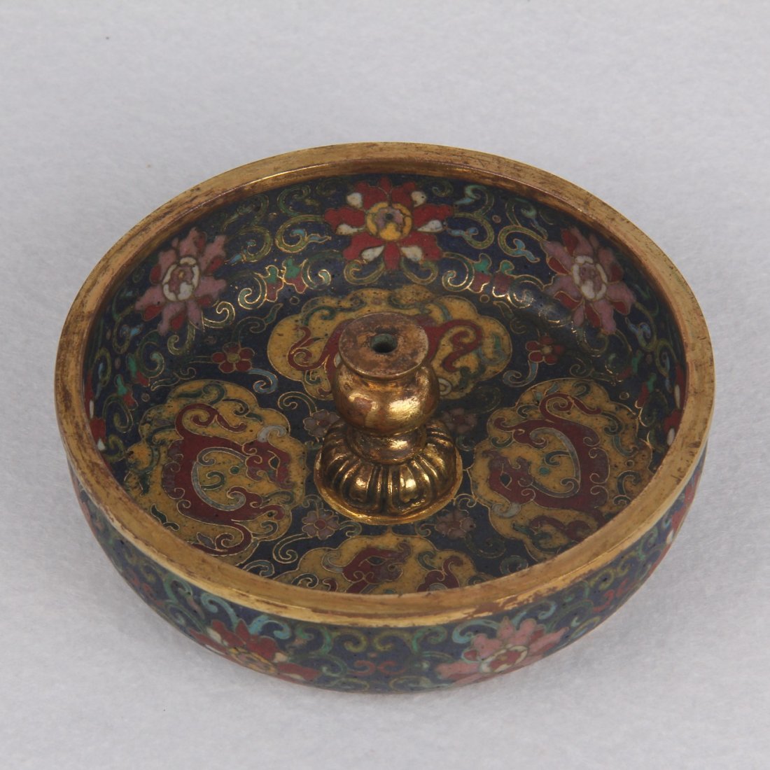 CHINESE CLOISONNE PURFUME HOLDER (1 of 7)