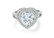 GIA CERTIFICATED DIAMOND PLANTIUM LADY'S RING - 2