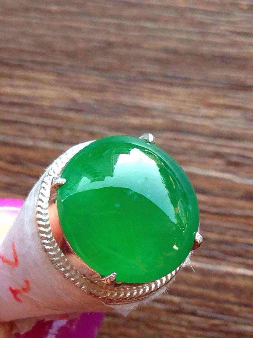 NATURAL JADEITE RING SURFACE (1 of 5)