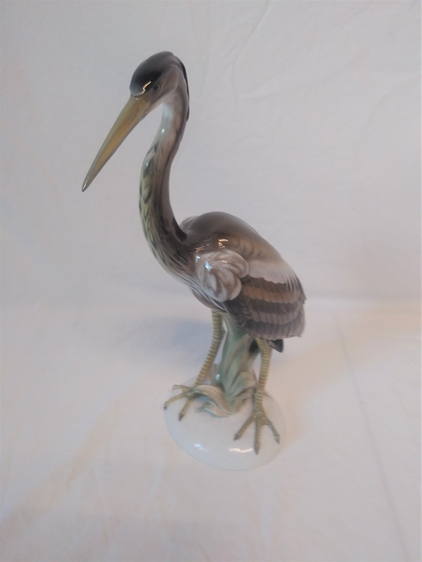 Rosenthal Porcelain Heron Bird 14" (1 of 4)