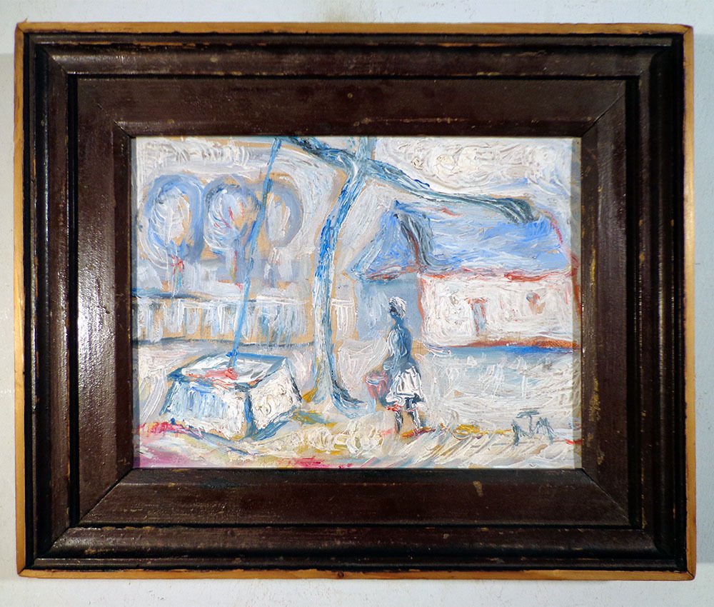 Toth Menyhert (1904 – 1980) Oil on cardboard (1 of 6)