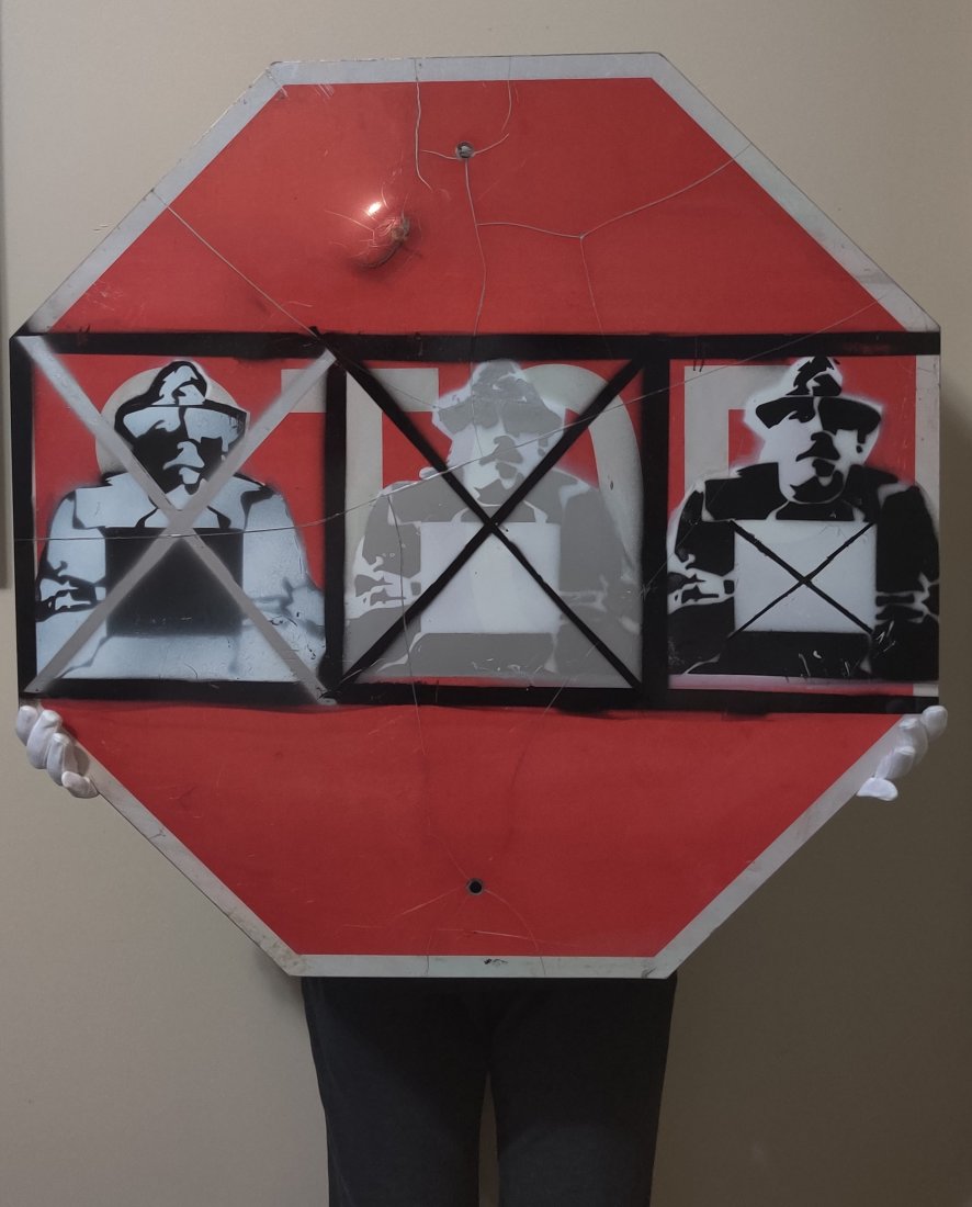 Mr. Brainwash, Gelatin Silver Process street art (1 of 3)