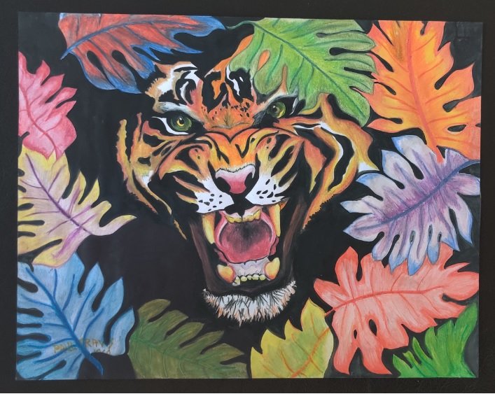 Paul Travis (1891 - 1975) watercolor on paper (1 of 4)