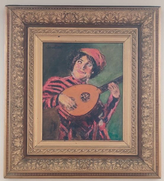 Chaim Soutine (1893 - 1943) oil on canvas board panel (1 of 9)