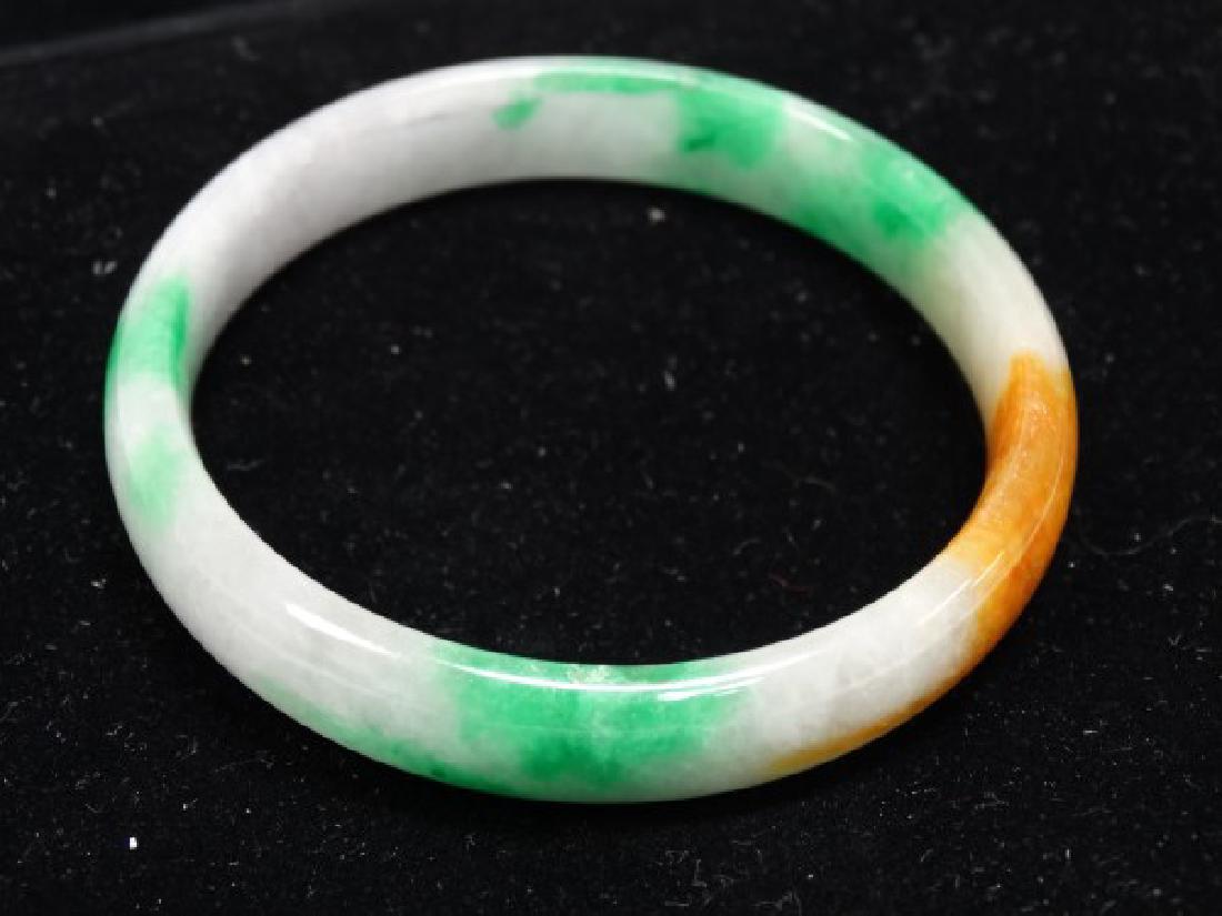 Tri-Colored Jade Bangle (1 of 4)