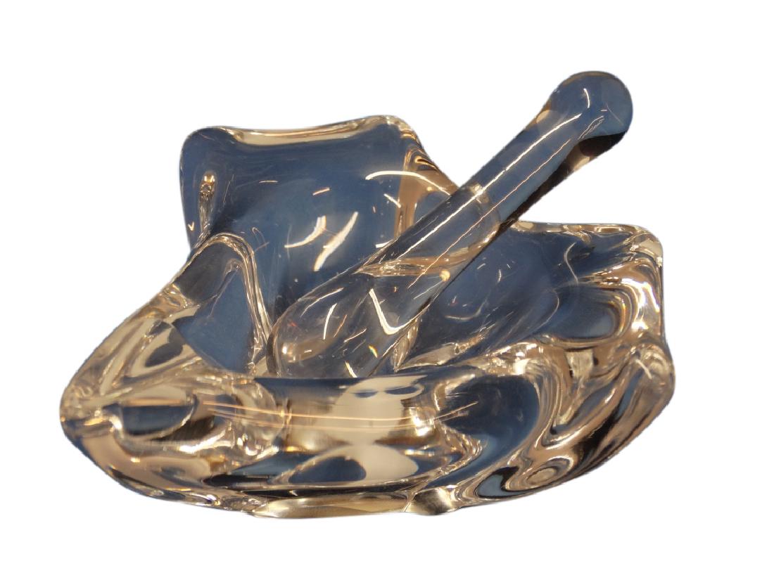 Daum Nancy Crystal Mortar & Pestle (1 of 4)