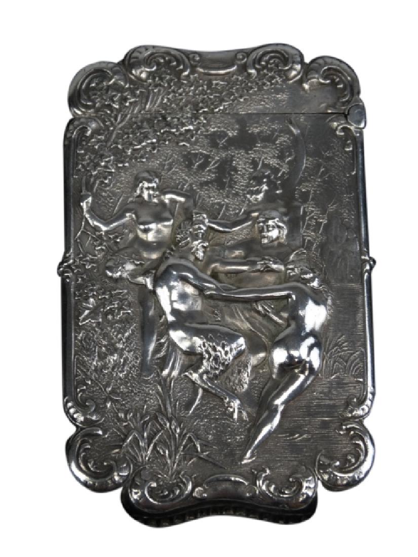 Silver Plated Match Safe Midsummer Night's Dream: Silver Plated Match Safe Midsummer Night's Dream Engraved : Lancelot Copleston Size: 2.75" H