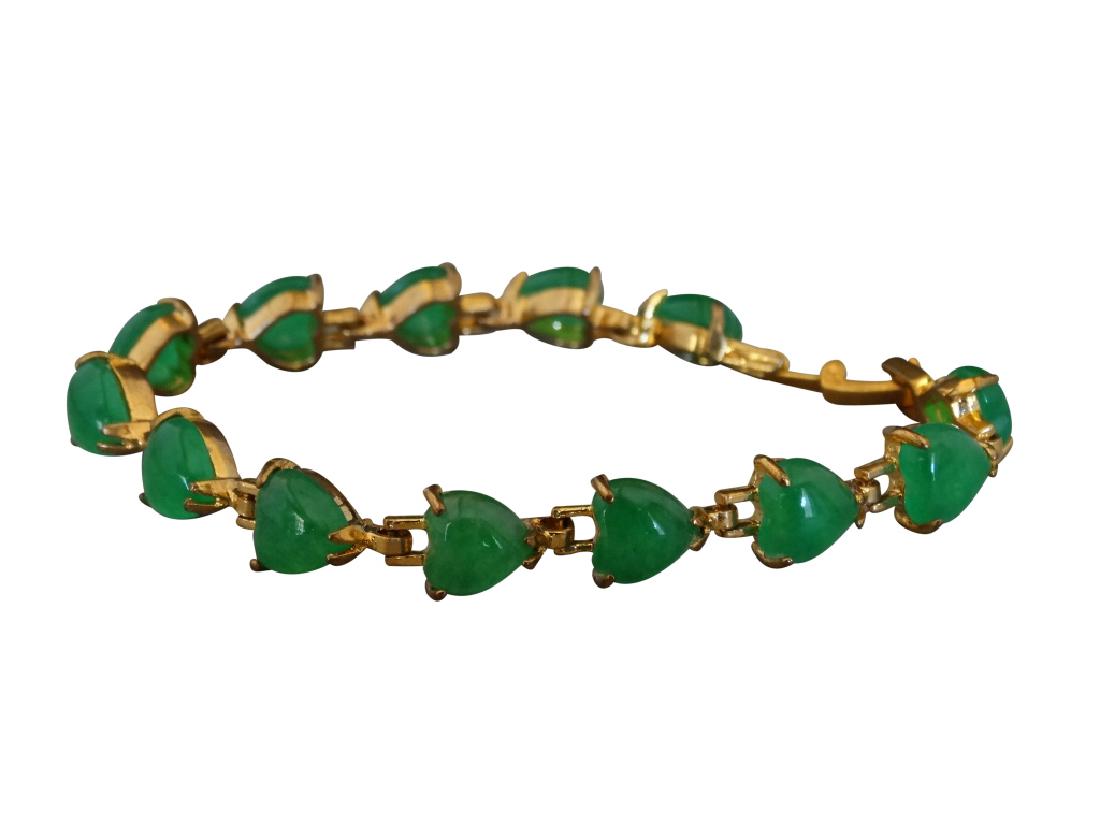 Jade Heart Bracelet (1 of 2)