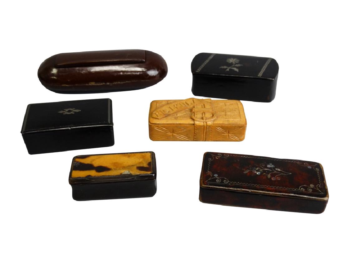 Group of 6 Various Boxes (1 of 4)