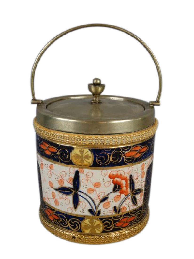 Antique Imari Porcelain Biscuit Jar (1 of 4)
