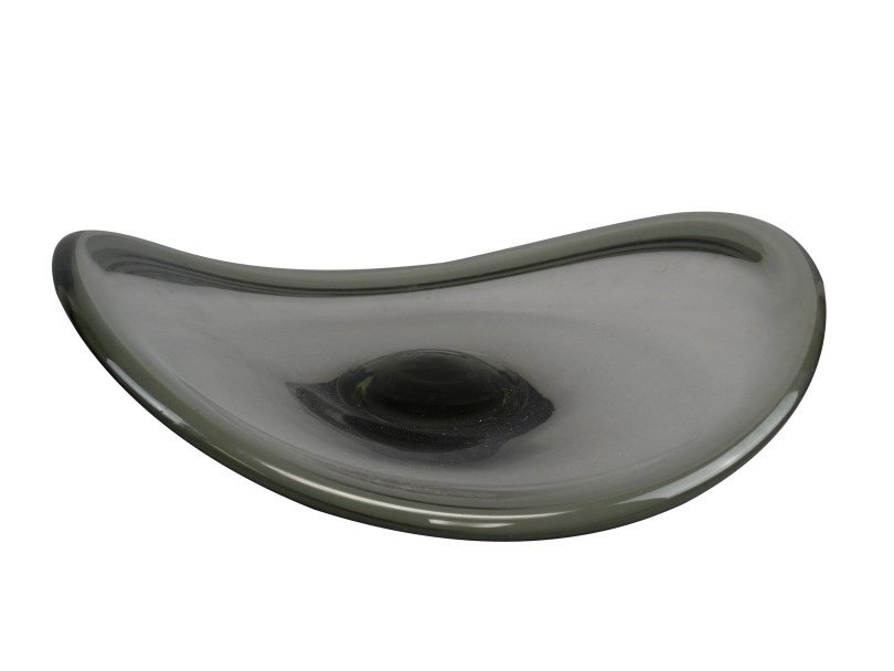 Holmegaard Art Glass Console Bowl: Holmegaard Art Glass Console Bowl Size : 14.5" Dia