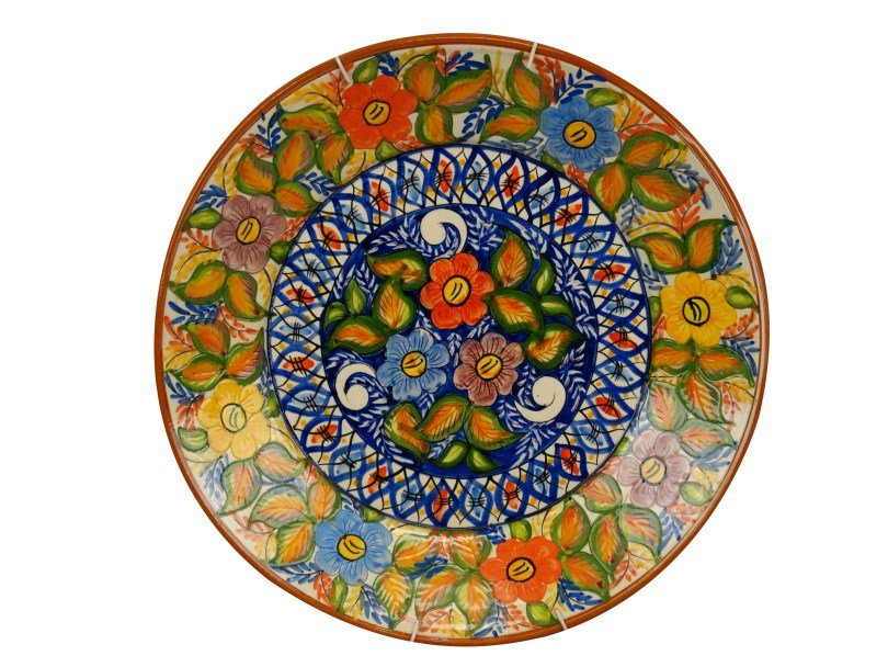 Portuguese Faience Charger (1 of 6)
