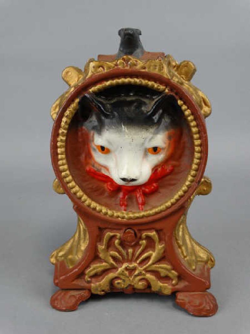 Cast Iron Cat & Mouse Bank (1 of 4)