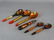 Russian Khokhloma Hand Painted Spoon Lot