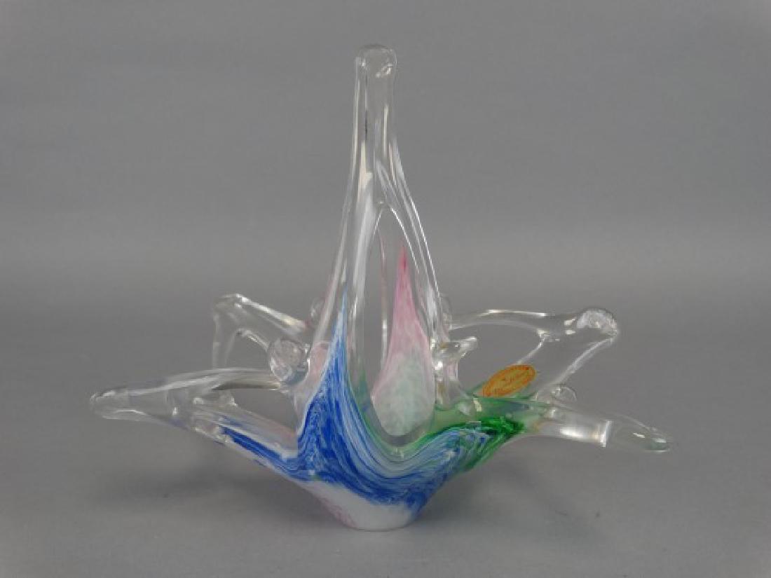 Murano Glass Basket (1 of 2)