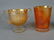 Lot of 4 Carnival Glass Containers - 3