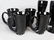 Amethyst Glass Horn Mugs and Parfait Cups - 3