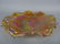 Lot of 2 Ruffle Edged Carnival Glass Bowls - 3