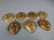 Lot of 7 African Bronze Passport Masks / Weights - 2