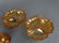 Lot of 2 Carnival Glass Dishes & Candlestick - 2
