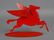 Metal Mobil Pegasus Sculpture