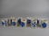 Lot of 9 Salt Glazed Beer Mugs