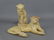 Frankoma Pottery Desert Gold Puma Set