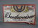 Budweiser Metal Sign