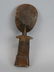 African Carved Masked Wood Fertility Idol - 4
