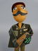 Wooden Israeli Soldier Figure - 2