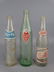 Lot of 3 Vintage Pop Bottles