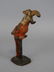 Vintage Polychromed Cast Iron Bird Bottle Opener - 2