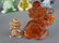 Lot of 8 Vintage Slag Glass Clowns - 4