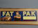 Original Fruit Crate Label - Fat Pak Brand Grapes