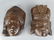 Pair of Carved Stone Masks - 2