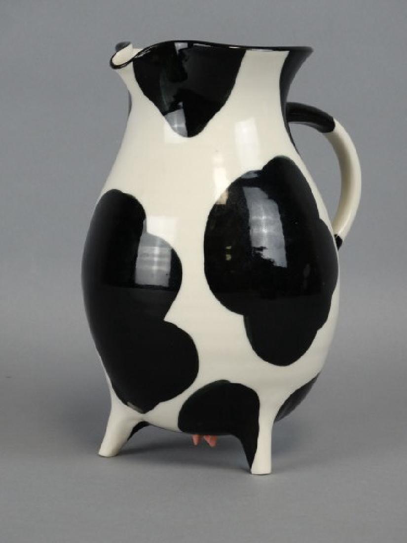 SLS Cow Pitcher with Udders: SLS Cow Pitcher with Udders Size: 8" H