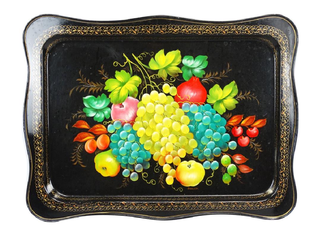 Russian Toleware Tray (1 of 6)