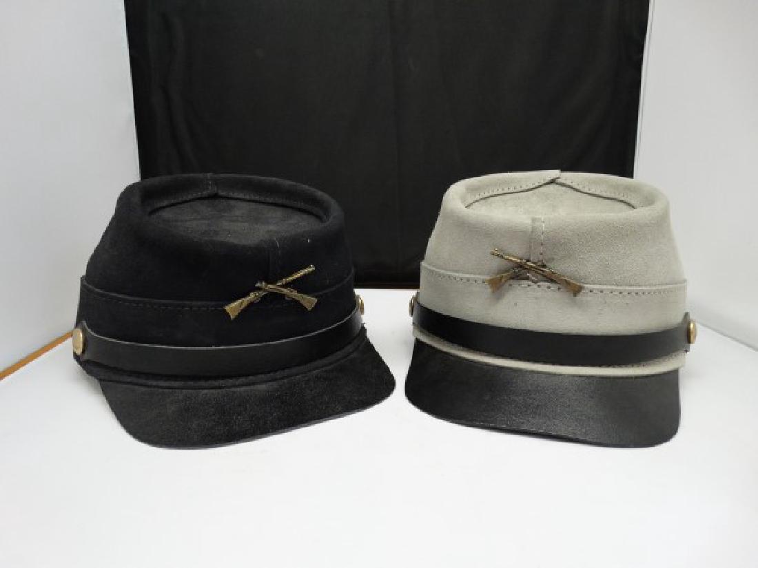 Pair of Replica Civil War Hats (1 of 1)
