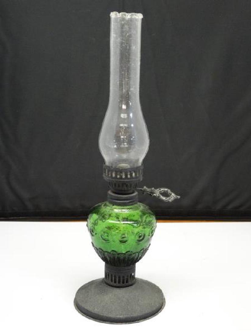 Oil Lamp w/ Chimney (1 of 1)