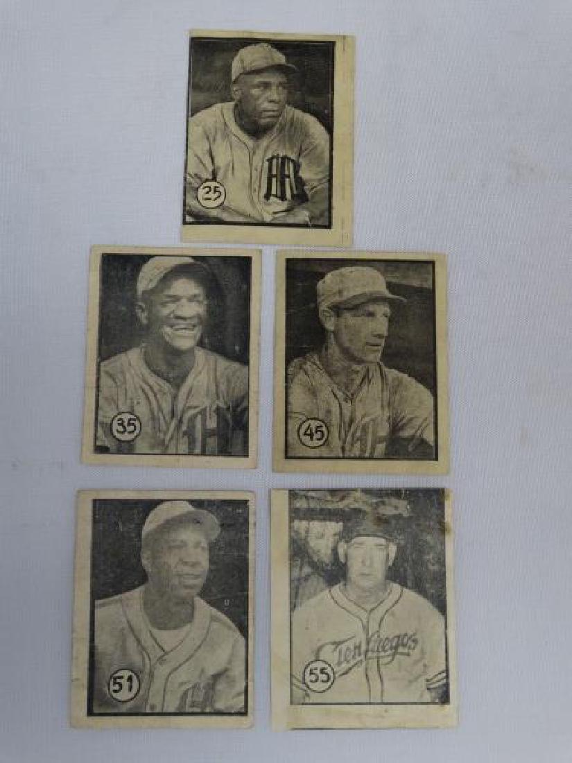 Lot of 5 B&W Cuban Baseball Cards: Lot of 5 B&W Cuban Baseball Cards Raymond Dandridge, Pedro Cutmentai, Lou Klein, Charlie Darfie & Adolfo Luque.