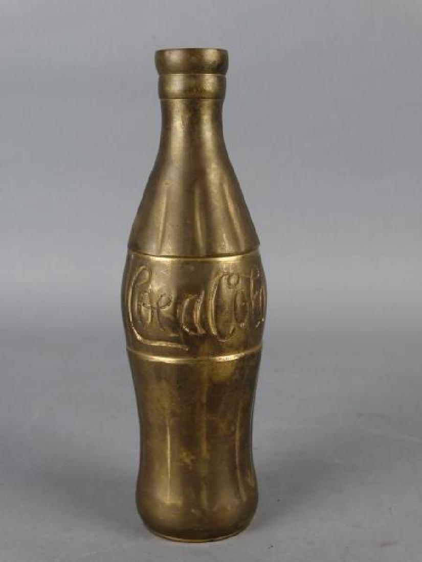 Brass Coca Cola Bottle: Brass Coca Cola Bottle Size : 7" H
