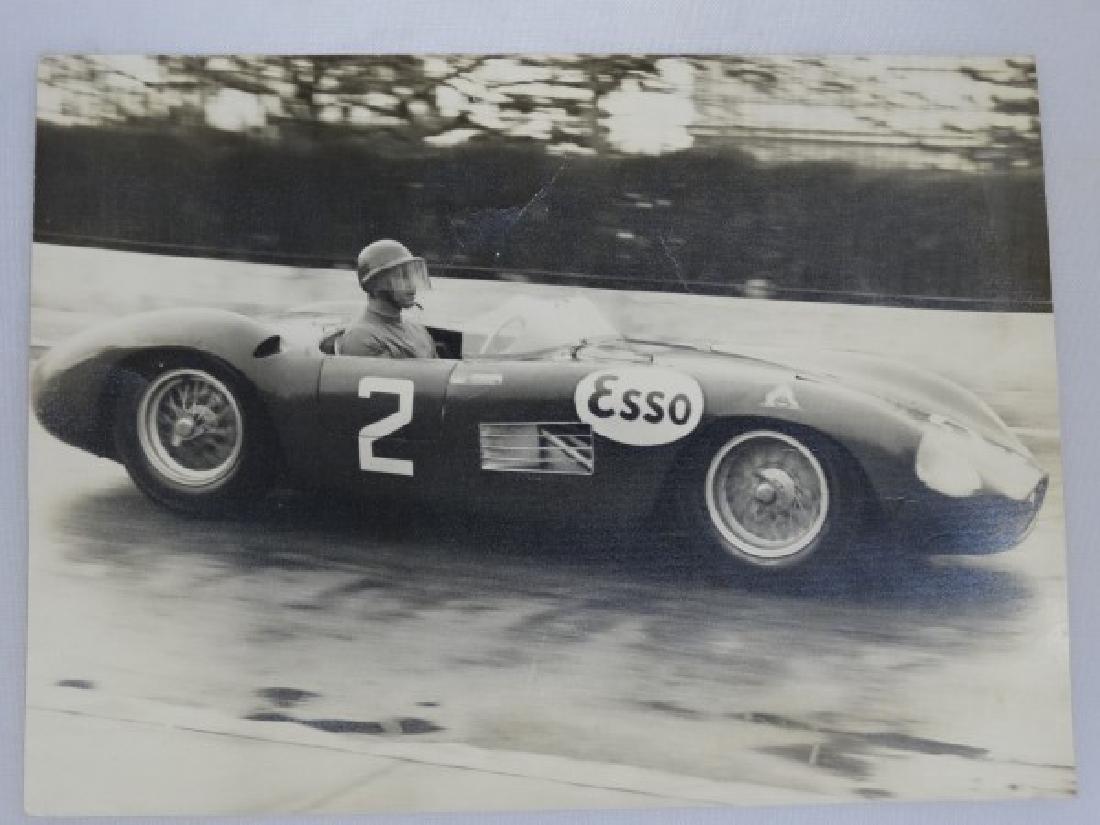 1950's Era Formula One B&W Photo (1 of 2)