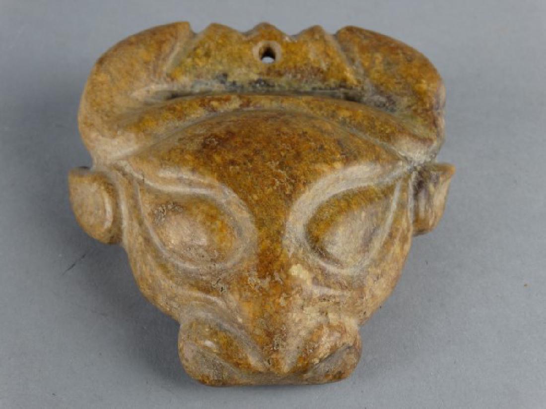 Pre-Columbian Carved Stone Animal Head (1 of 4)