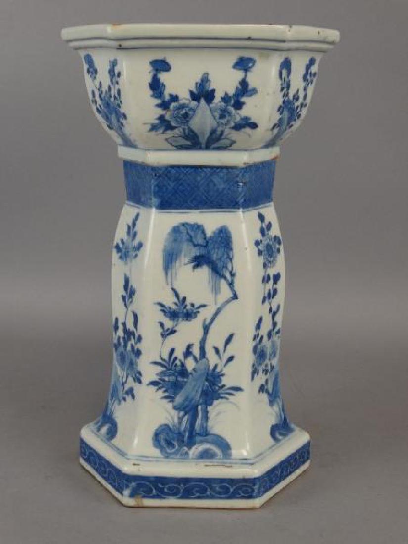 Chinese B&W Candlestick (1 of 6)