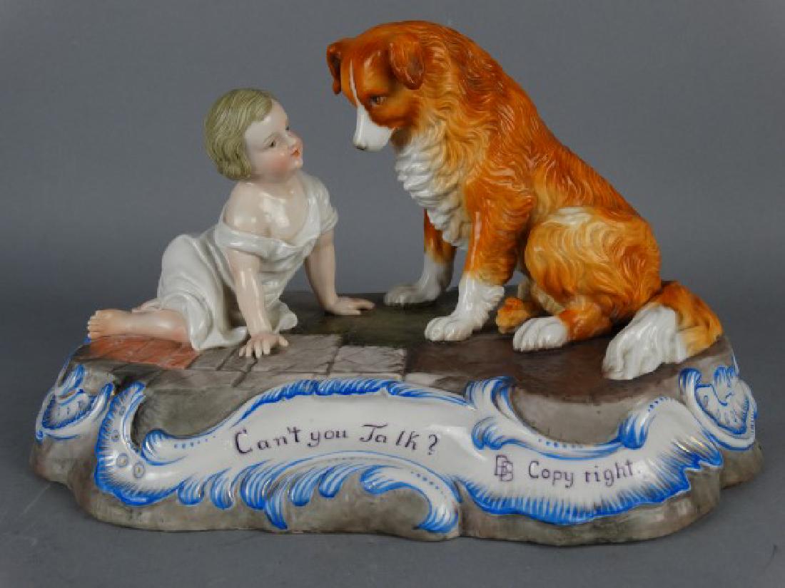 Sitzendorf Porcelain Figural Group (1 of 8)