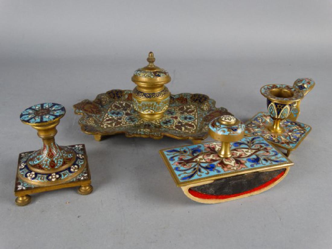 Grouping of 4 Gilt Bronze Desk Articles (1 of 4)