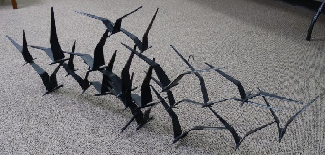 CURTIS JERE - Wall Sculpture of Birds in Flight (1 of 6)