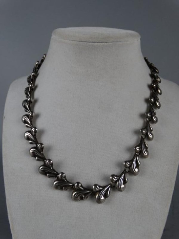 Mexican Sterling Silver Choker (1 of 5)